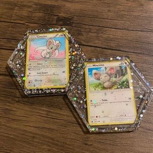 Pokémon coasters